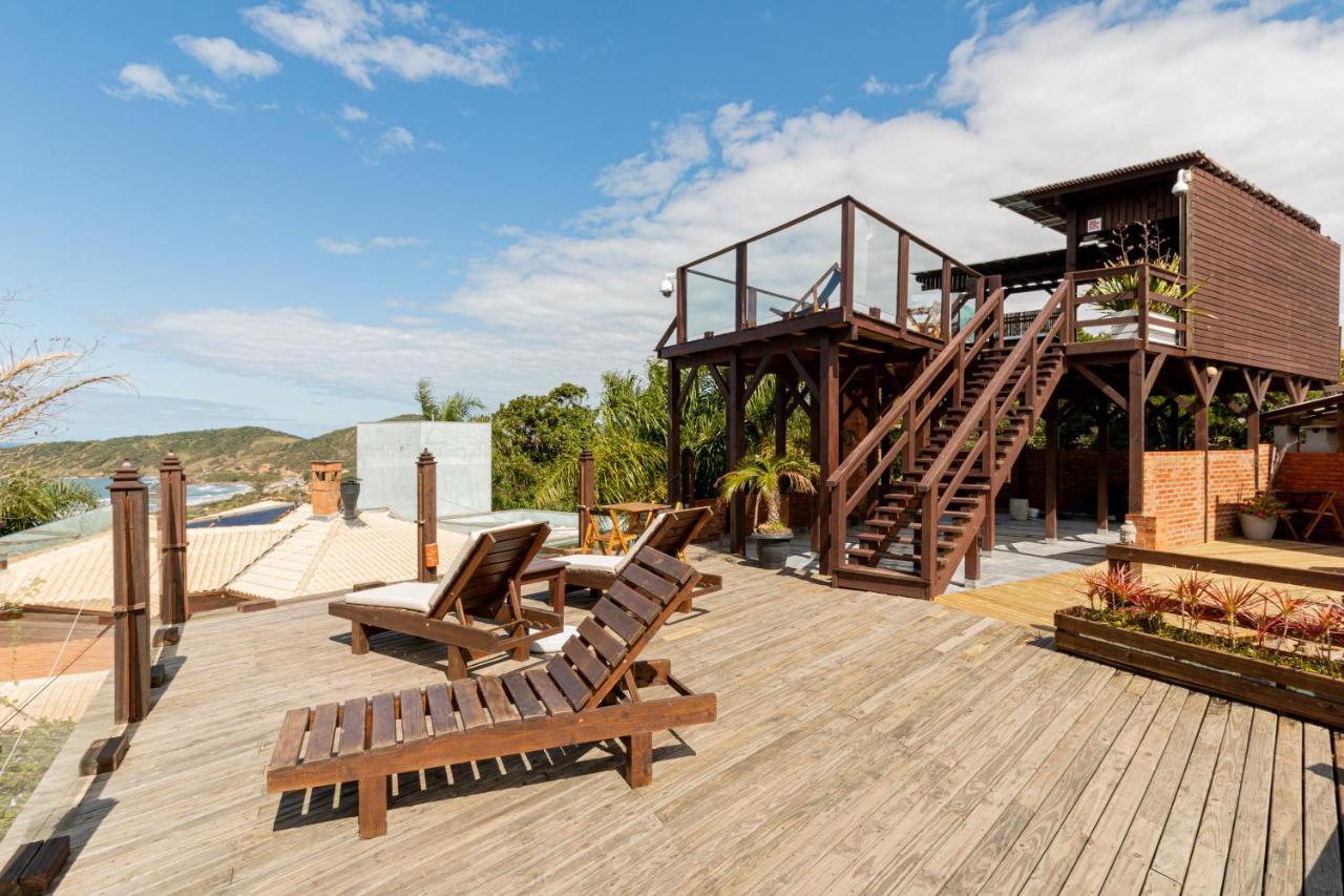 Pousada Descanso Do Rei - Vista Para O Mar & Melhor Localizacao Da Praia Do Rosa Exteriér fotografie